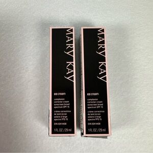 Mary Kay CC Cream Sunscreen SPF 15 Very Deep Foundation NEW Lot Of 2 exp 03/26